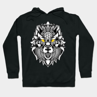 Ornate Wolf Hoodie